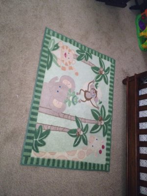  Baby Room on Baby Room Monkey Rug   Baby   Kids For Sale On Polk Bookoo